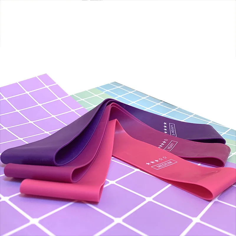 Новый Фитнес резинки Йога сопротивление 0 35 мм 1 Пилатес цифрового таймера для