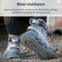 Рабочие ботинки с защитой #5