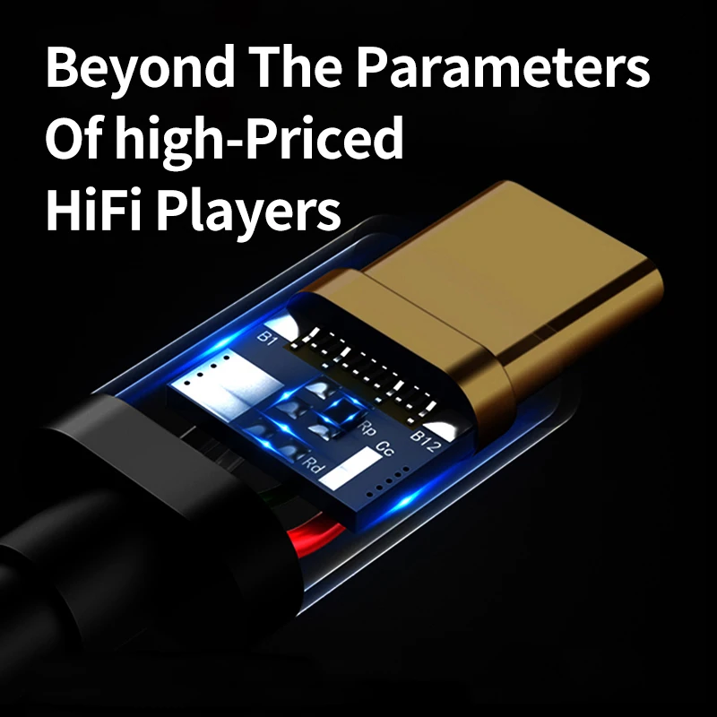 Усилитель для наушников BGVP T01s USB Type C на 3 5 мм разъем аудиоадаптер 32 бит 384 кгц