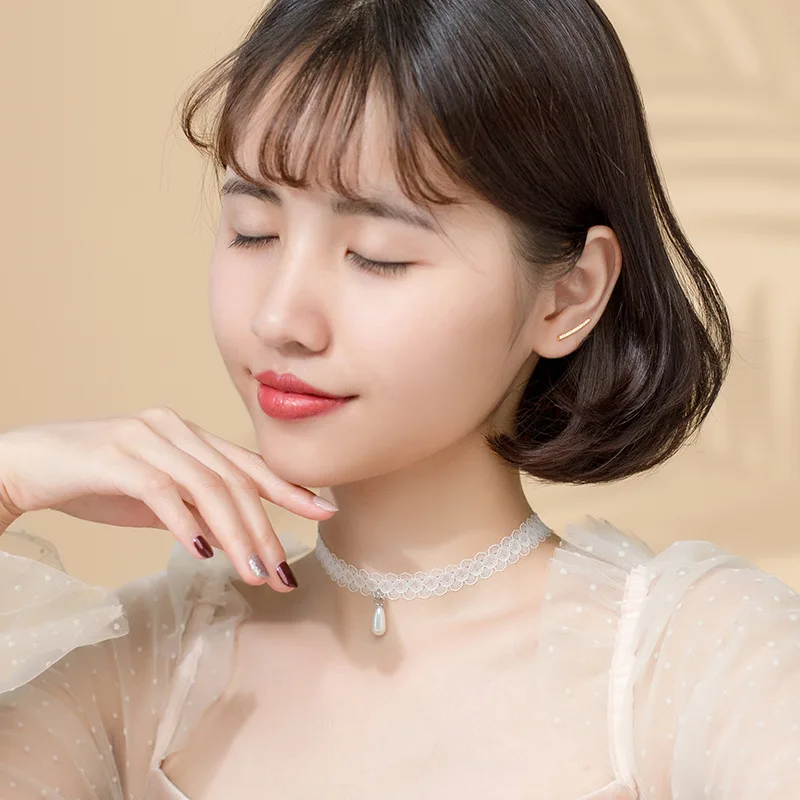 Женские серьги кольца из серебра 100% пробы с гладкой палочкой|Серьги-кольца| |