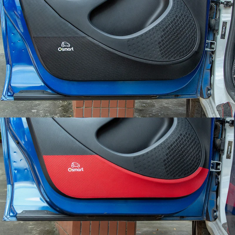 Защитная Наклейка для автомобильной двери декоративные аксессуары Mercedes Smart fortwo