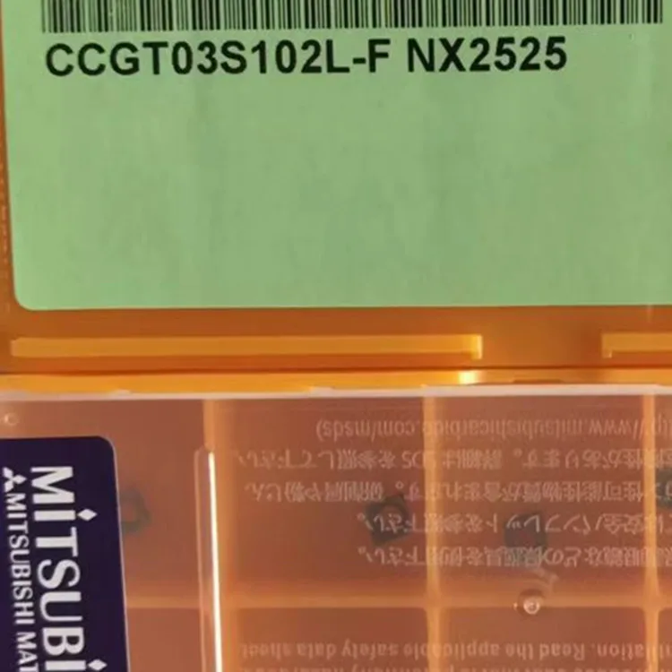 

Mitsubishi CNC Blade CCGT03S102L-F CCGT03S104L-F NX2525