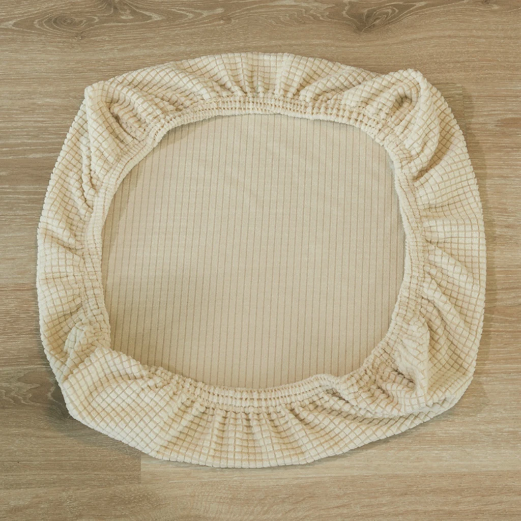 Universal Spandex Stretch Wedding Dining Room Chair Seat Cushion Covers Removable Elastic Case Living Slipcover | Дом и сад