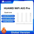 Оригинальный HuaWei глобальная версия AX3 PRO четырехъядерный 1,4 ГГц Беспроводной Wi-Fi роутер Wi-Fi 6 + 3000 Мбитс усилитель сигнала Wi-Fi