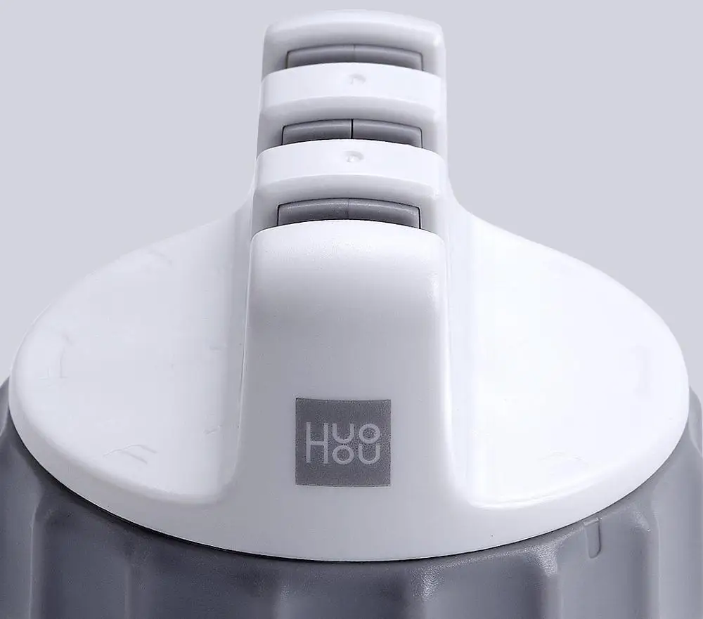 Xiaomi huohou точилка для ножей Профессиональная кухонная заточка мини-точилка для ножа Одноручная заточка легко и легко