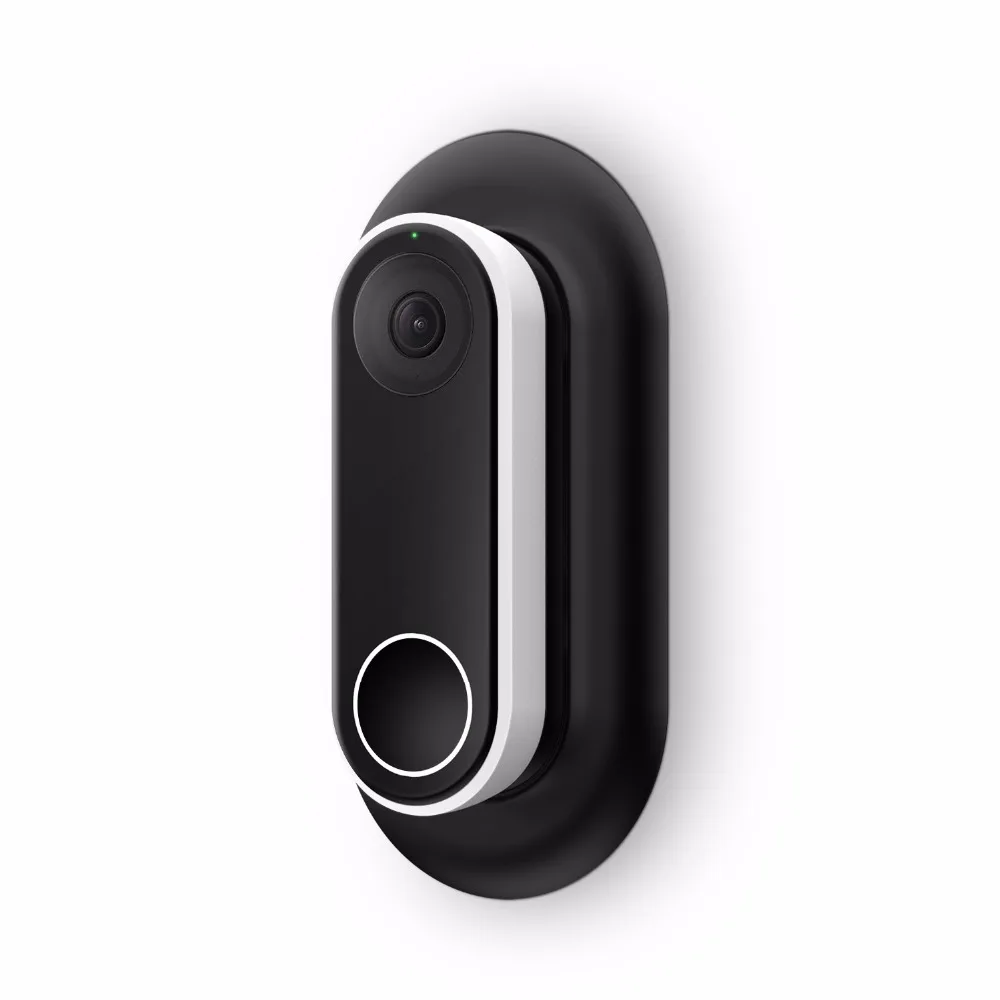 Nest Hello настенный защитный чехол, совместимый с регулируемым клиновидным двойным покрытием, УФ-стойкий Жесткий ABS Материал матовая отделка