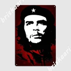 Металлические вывески Че Гевара, для кинотеатра, кухни, гостиной, клуба, бара, Ретро Живопись, Декор, коммунистические металлические плакаты на Кубе