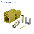 Адаптер для спутниковой радиоантенны, адаптер для антенны, код Fakra, разъем 1027, обжим для кабелей RG174, RG316, LMR100