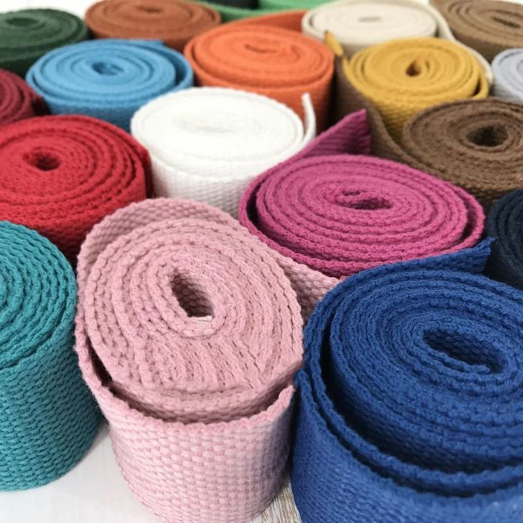 

10Meters Meetee 3.8cm Width Canvas Webbing Belt Strap Tied Fabric Tape for Pet Rope Bags Garment DIY Sewing Ribbon Decoration
