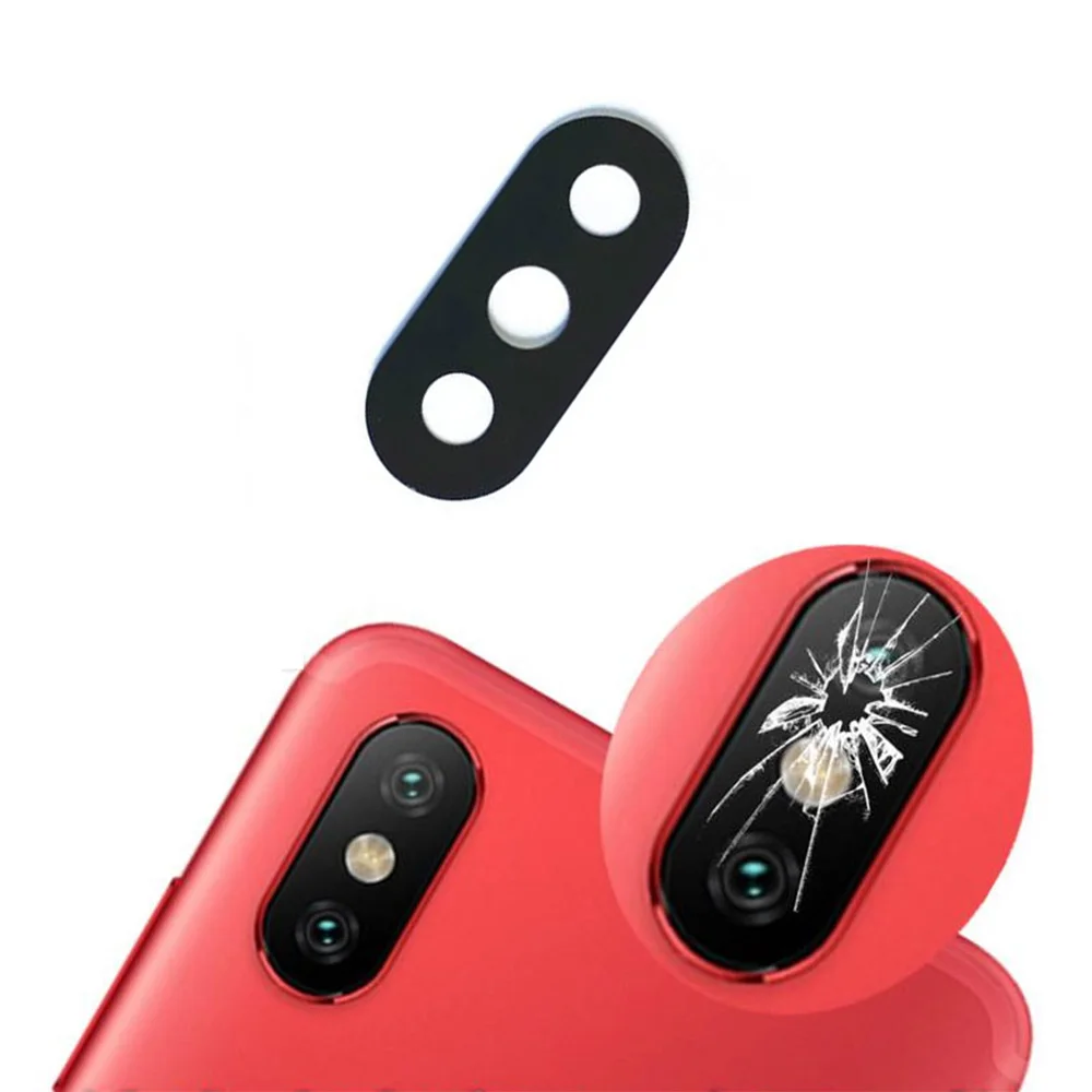 Стеклянный объектив для камеры Xiaomi Redmi Note 6 Pro 2 шт. стеклянный задней с клеем
