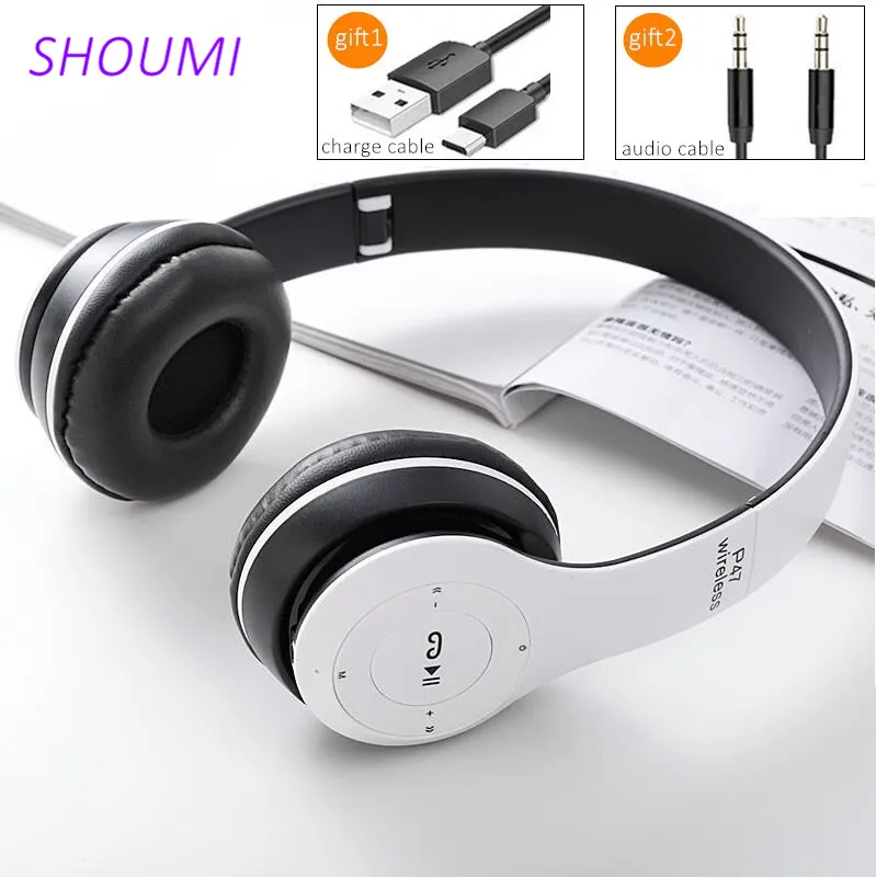 Беспроводная гарнитура с шумоподавлением Bluetooth наушники Hi Fi стерео басами