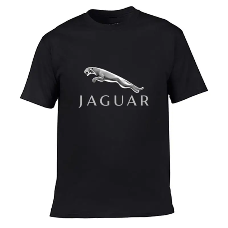 2021 Summer Men T Shirt    JAGUAR   car logo Printed Stylish Design Melting T-Shirts Cotton Unisex Tops Tees man