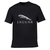 2021 summer men t shirt jaguar car logo printed stylish design melting t shirts cotton unisex tops tees man