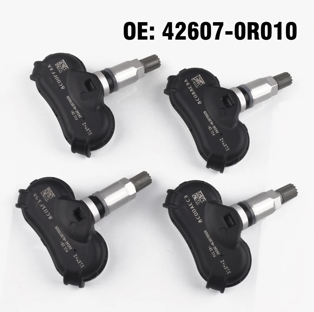 

4 шт., автомобильные датчики давления в шинах 42607-0R010 для Toyota RAV4 Camry Prius Yaris для Lexus ES350 GS350 NX200T