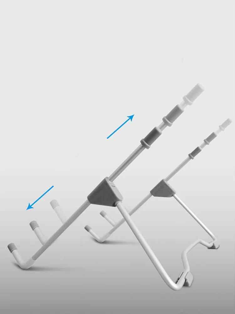 

Adjustable Portable Laptop Stand Riser Folding Desktop Holder Tablet Support