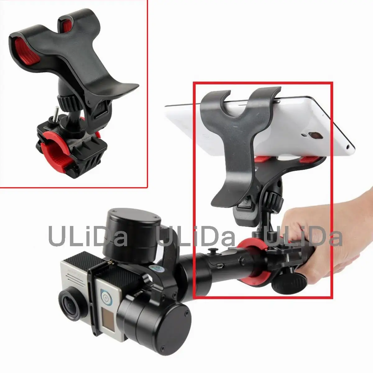 Держатель для смартфона FeiyuTech G4 ZHIYUN Z1 Ультра 3 оси ручной стабилизатор держатель