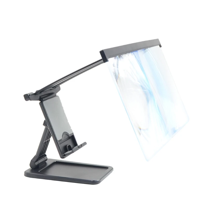 

Black Desktop Stand Screen Amplifier 12 Inch Bluray 3D Eye Protection