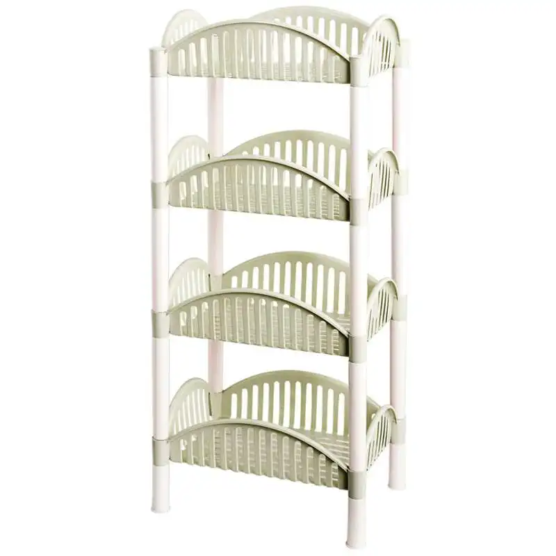 

Plastic finishing rack kitchen snack storage rack bathroom floor storage rack multi-layer rack