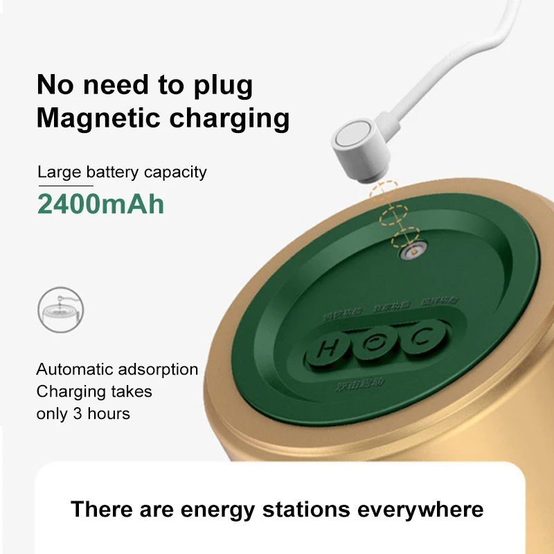 

220V 30W Portable Wireless Light Food Machine Blender Food Soy Milk Crushed Smoothie Ice Food mixer high speed blender Machine