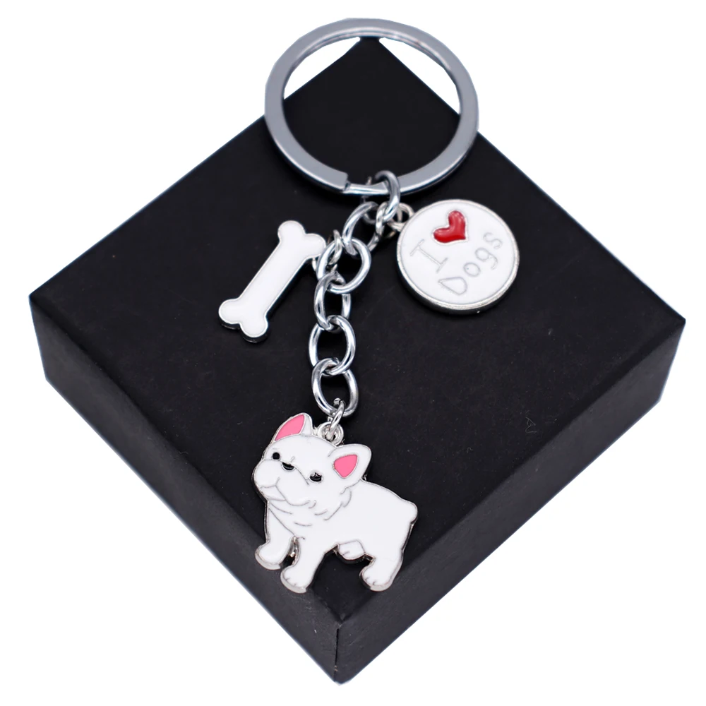 Милая женская сумка для изготовления автомобиля брелок ключей в виде животных