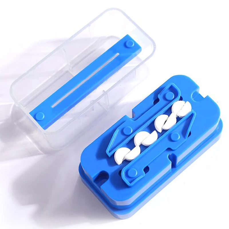 

1PC Medicine Pill Holder Tablet Cutter Splitter Pill Case Mini Useful Portable Storage Box Pill Tablet Pill Cutter Divider