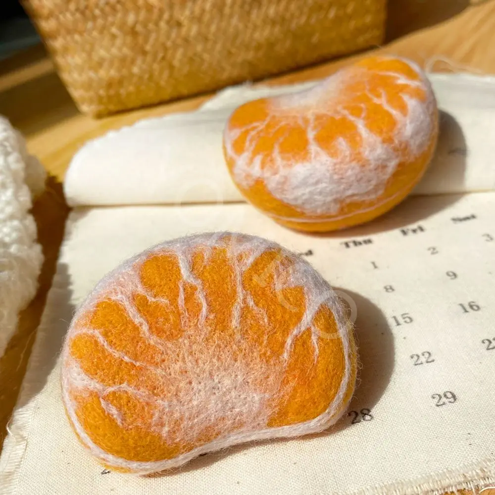 Non-Finished YOMICO Fruit DIY Custom Handmade Needle Kit Wool Felting Toy Doll Material Accessory Decor Gift | Дом и сад