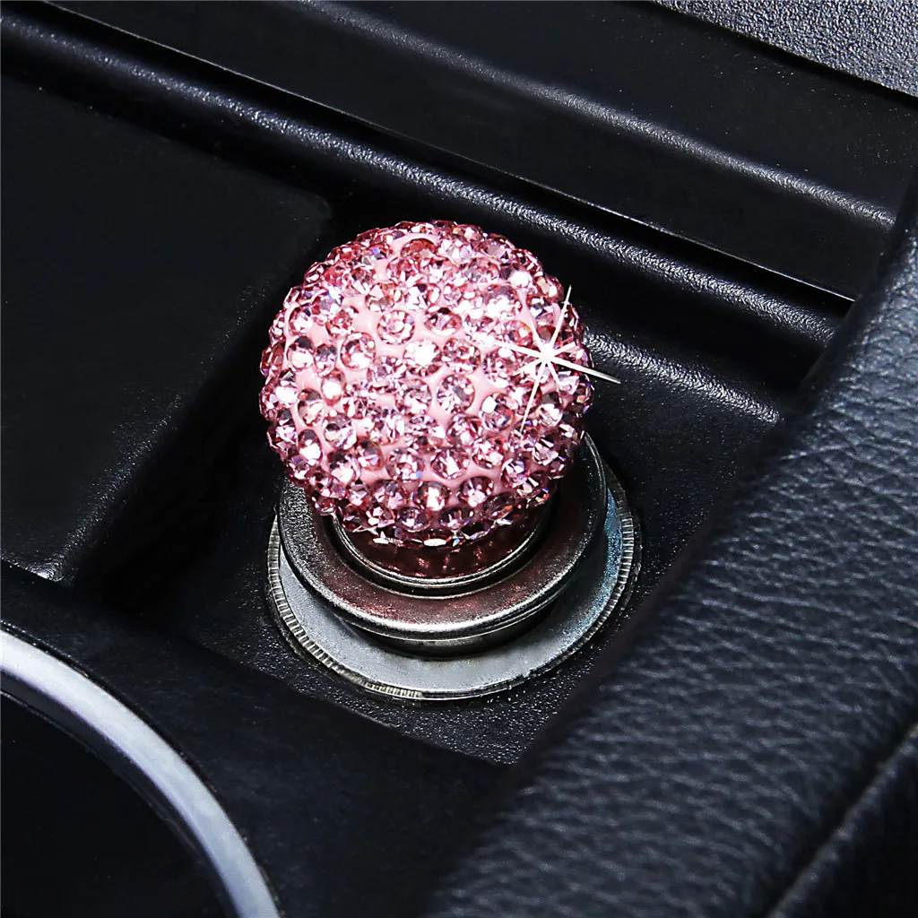 Универсальная Личная Автомобильная зажигалка металлическая с алмазным