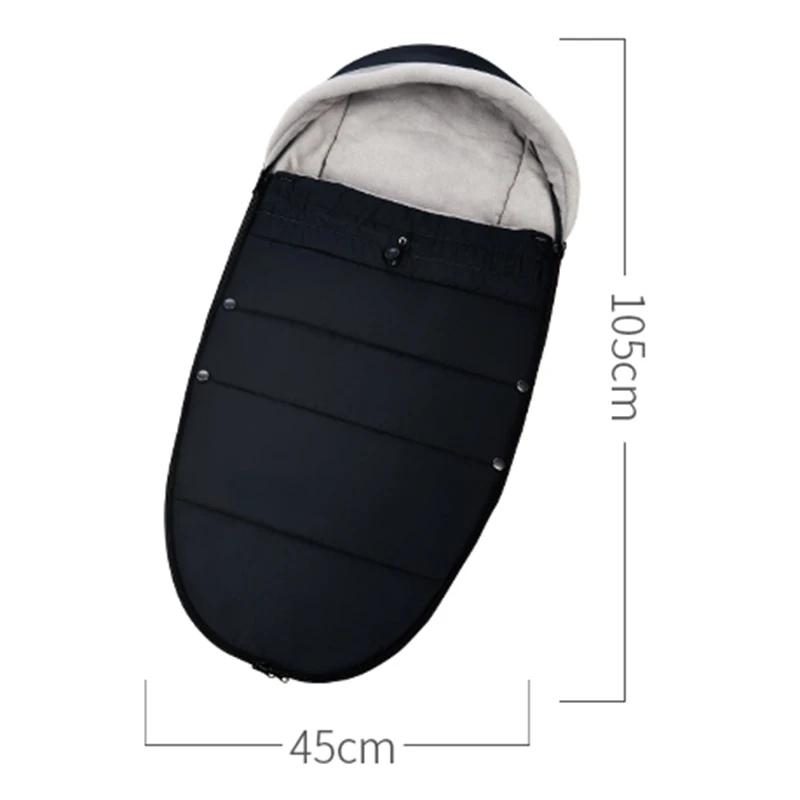 Универсальные аксессуары для детской коляски зимние носки спальный мешок