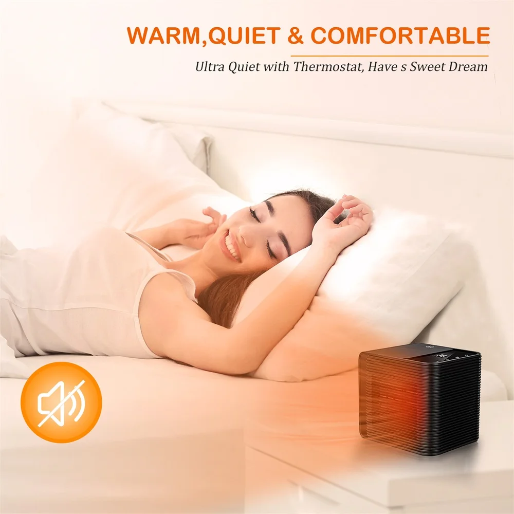 Электрический обогреватель персональный портативный мини-вентилятор с