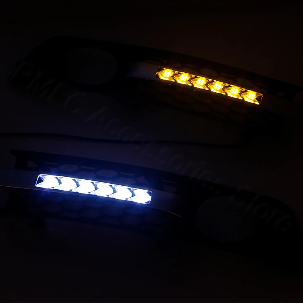 Передняя решетка для автомобиля PMFC светодиодный ные дневные ходовые огни