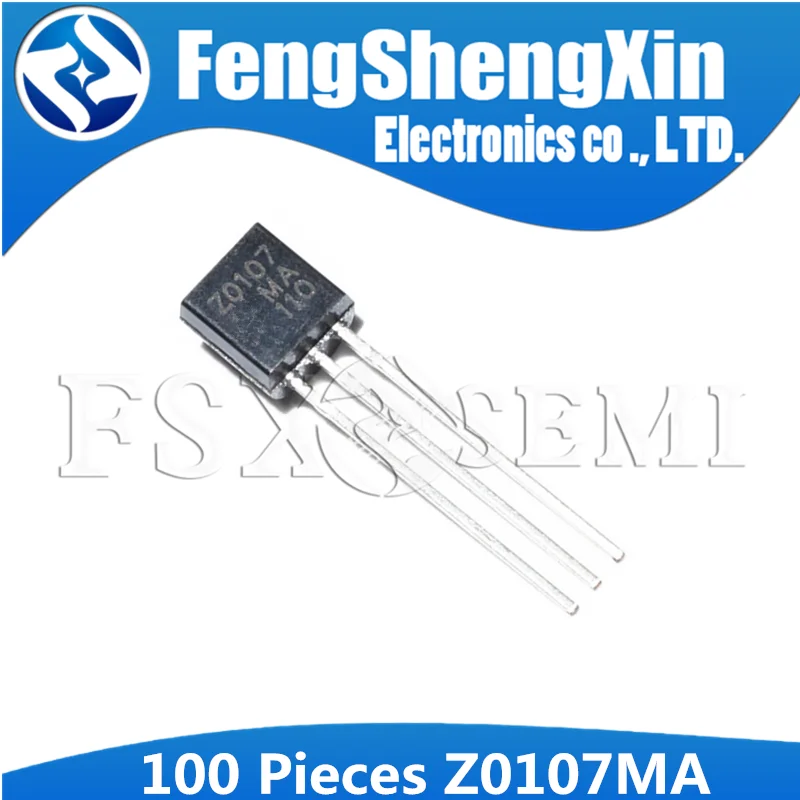 

100pcs Z0107MA TO-92 Z0107M TO92 Z0107 Transistor