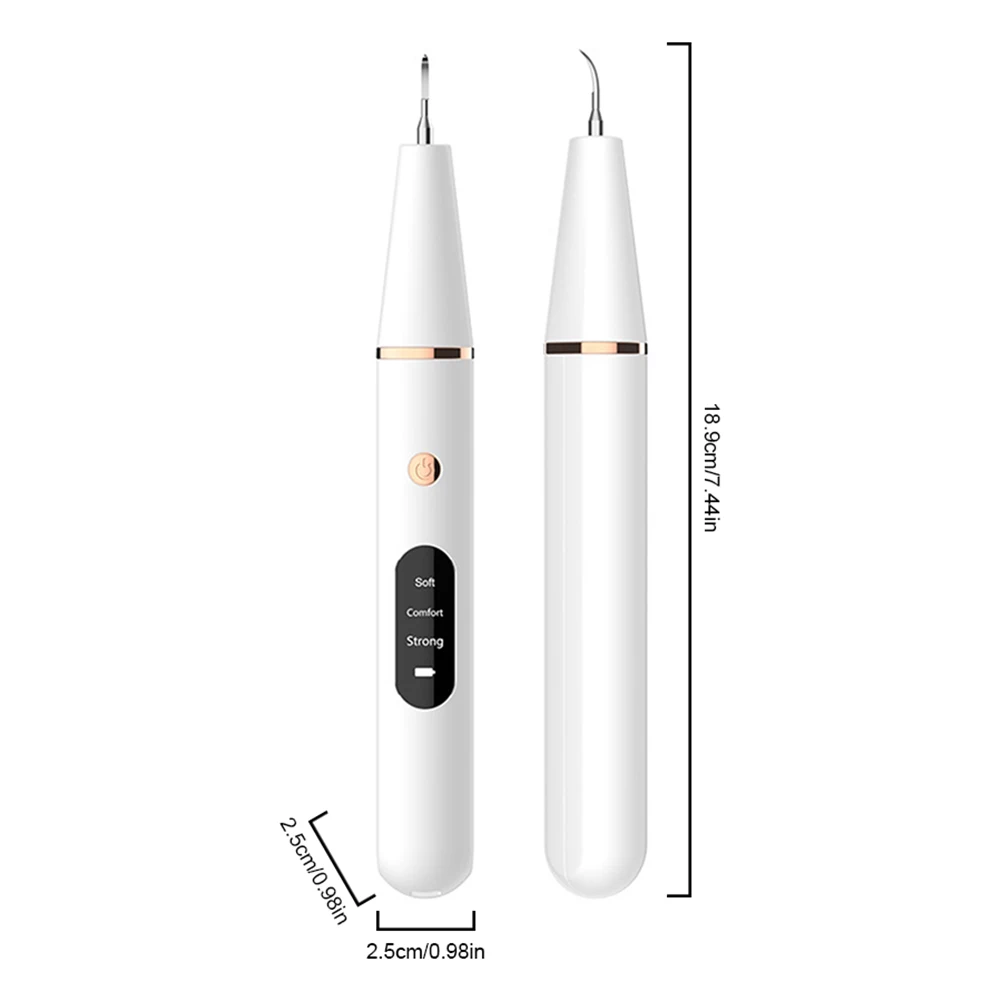 

Home Ultrasonic Calculus Remover Dental Scaling Electric Portable Scaler Sonic Smoke Stain Tartar Plaque Teeth White Support CSV