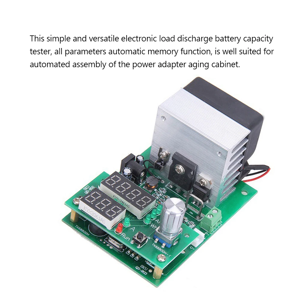 110 Вт/60 Вт постоянного тока электронные сброс нагрузки Батарея Ёмкость тестер с