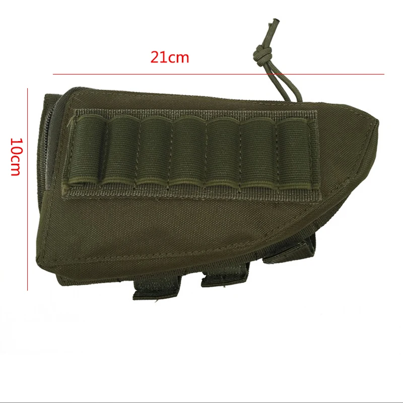 Тактический Универсальный Molle Чехол приклад винтовка 25 круглый 12GA 12 калибр патронов сумка держатель munitionstasche