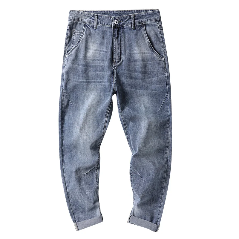 

Business Casual Men's pants Jeans for Men Trousers Wide Leg Oversize Denim Overalls Baggy Jeans