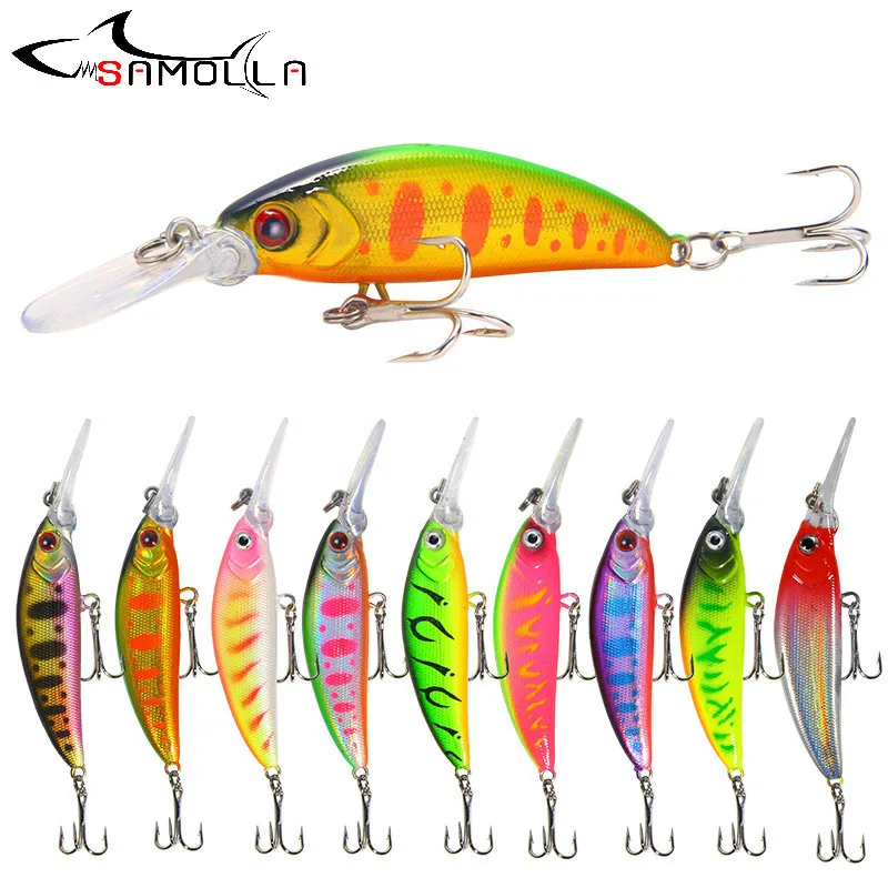 Рыболовная Приманка Minnow вес 5 7 г приманка для окуня рыболовные приманки