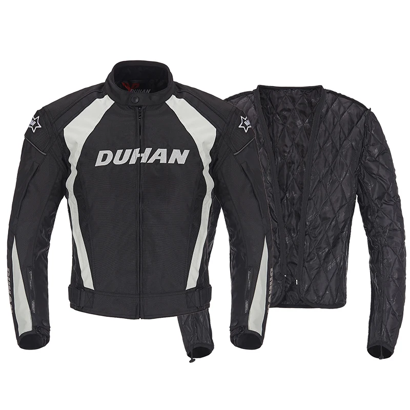 DUHAN мото rcycle riding suit racing suit куртка брюки мужские беговые зимние теплые ветрозащитные Анти-вестлинг Оксфорд мото одежда