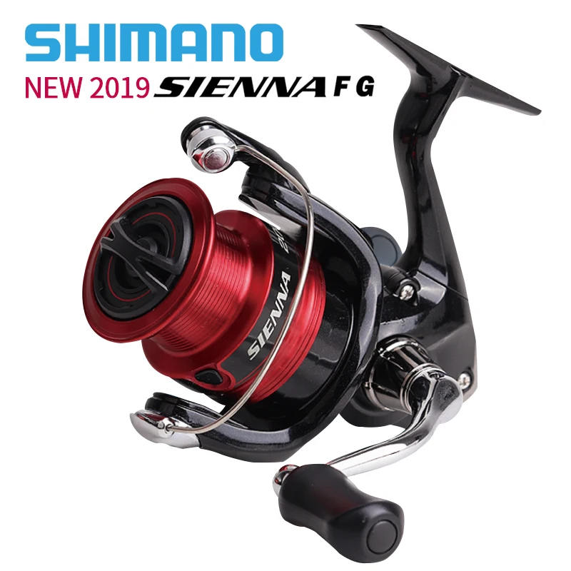 

Катушка для спиннинга SHIMANO SIENNA, 500/1000/2000/2500/2500HG/C3000/4000, макс. нагрузка 4 кг/8,5 кг, 3 + 1BB