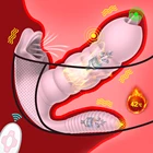 Беспроводной фаллоимитатор для стимуляции клитора и точки G, 3 в 1