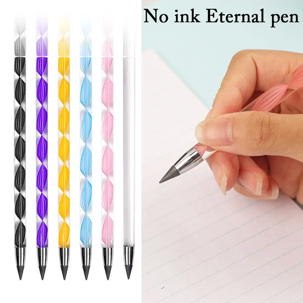 

Stationery Detachable Children Gifts Painting Tool Erasable pencil No ink Eternal pen HB Pencil Art Sketch