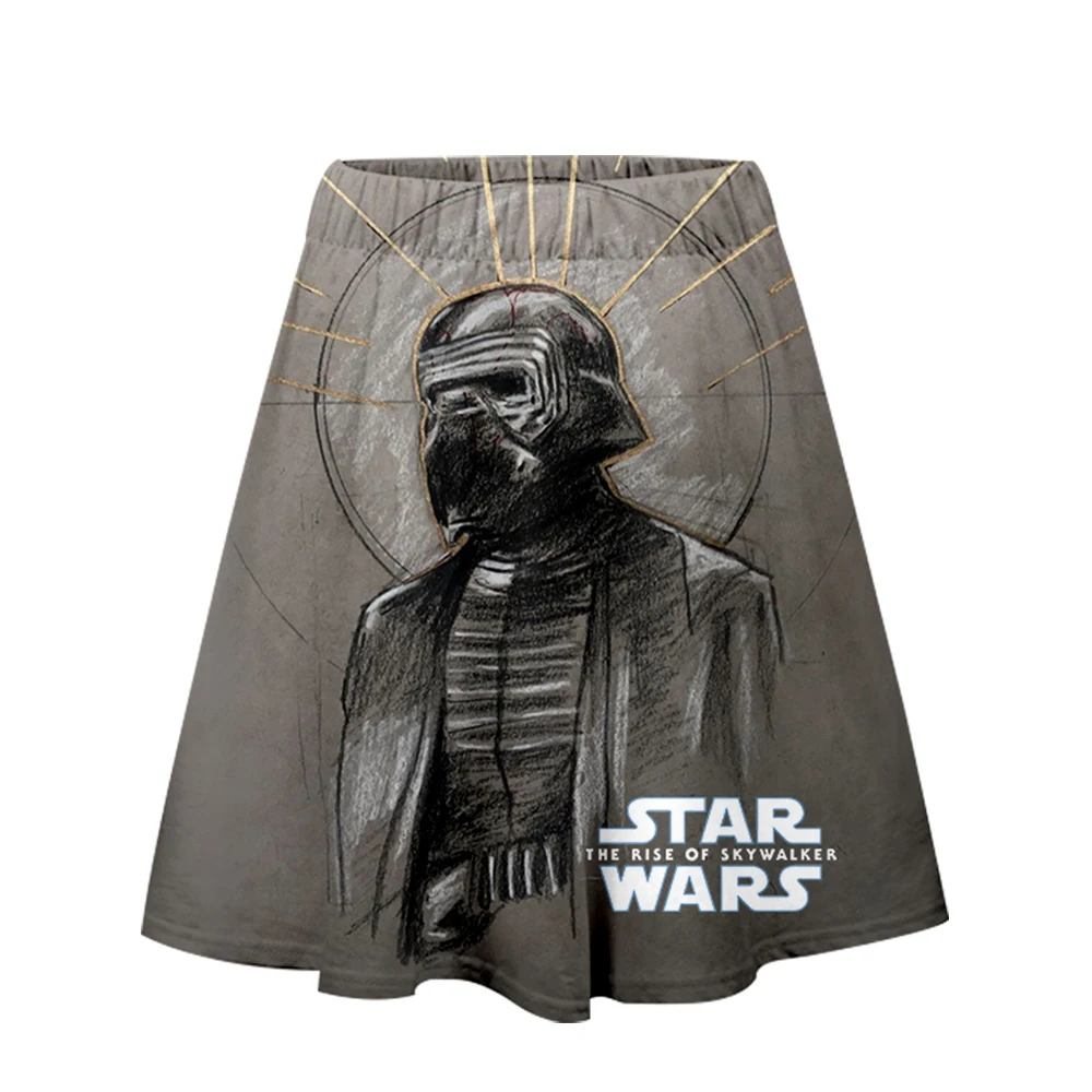 Star war/одежда с 3D принтом skywalker, повседневная женская юбка, летняя удобная юбка, топы, крутые женские юбки, Лидер продаж