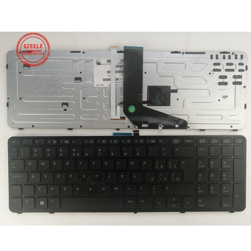 Новая английская клавиатура для ноутбука HP GZEELE ZBOOK 15 G1 G2 17 JP/RO/Ru/UI/US Black|Клавиатуры