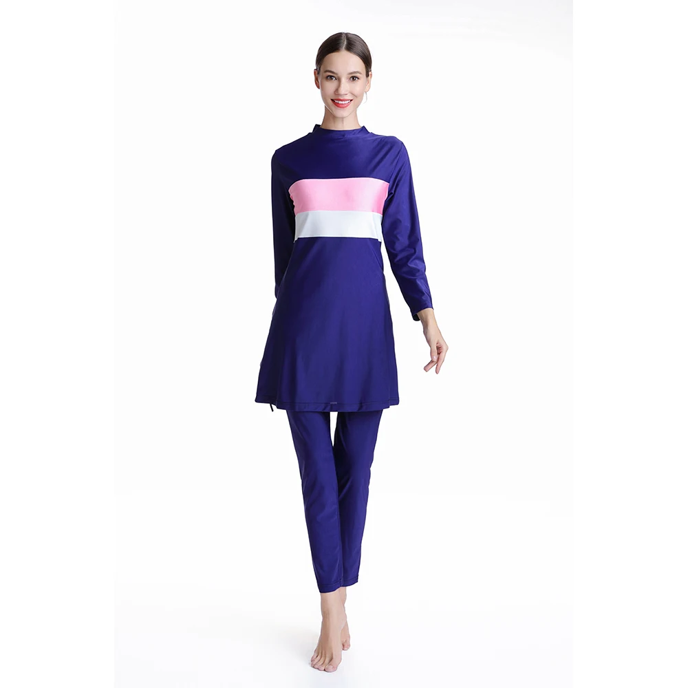 Новости для женщин длинные мусульманка хиджаб полное покрытие купальные костюмы