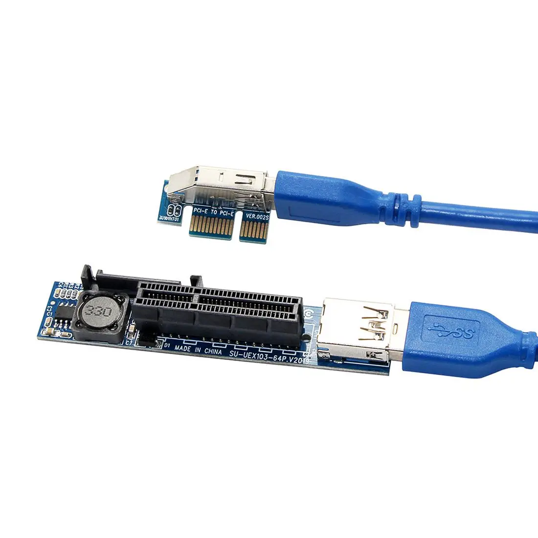 Плата расширения PCI Express USB 3 0 адаптер PCIE Райзер карта USB3.0 PCI-E SATA слот X1-X4 |