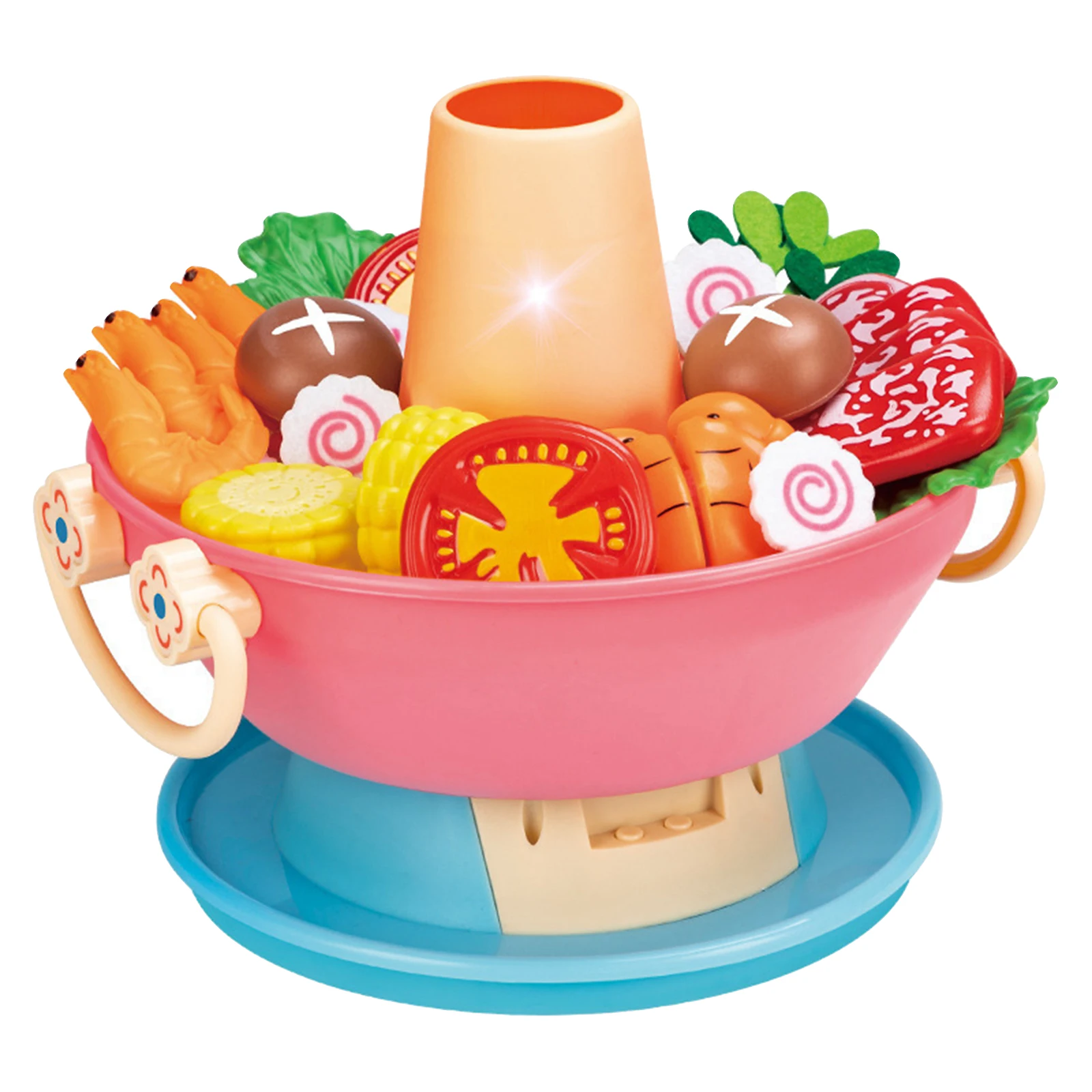 Детский Игровой Набор для кухни игрушка с подсветкой обучение навыкам