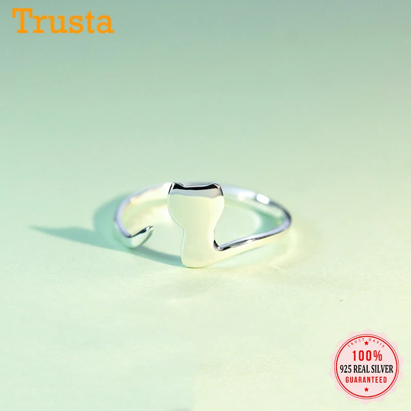 Женское коктейльное кольцо Trustdavis ювелирное изделие из 100% стерлингового серебра