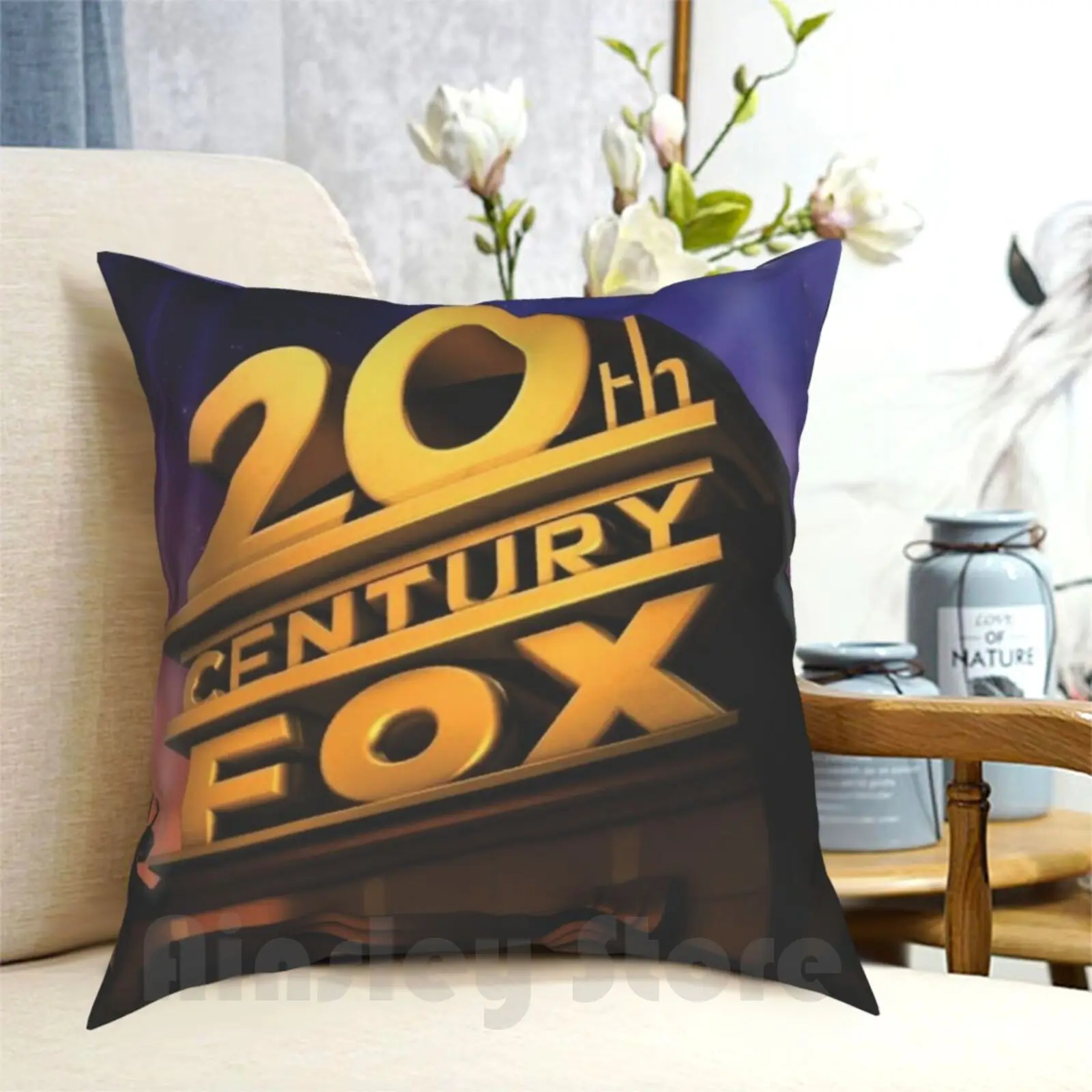 

20Th Century Fox Pillow Case Printed Home Soft Throw Pillow 20Th Century Fox Studios Legacy Film Cinema Movies Classic