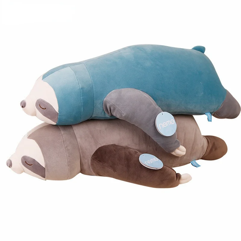 

65-100CM Soft Simulation New Cute Stuffed Sloth Toy Plush Sloths Soft Toy Animals Plushie Doll Pillow for Kids Birthday Gift