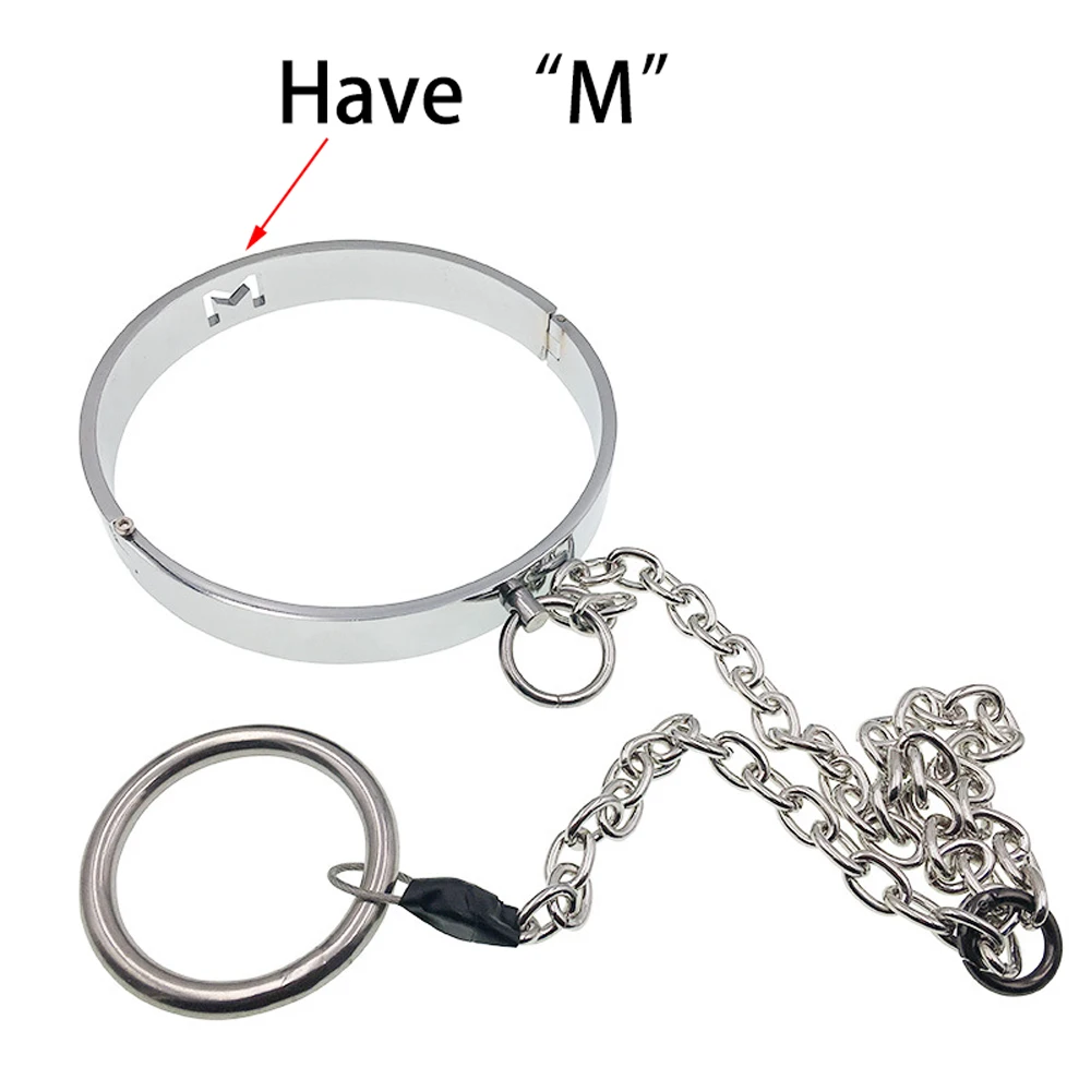 Раб БДСМ бондаж металлический ошейник на шею чокер с устройство cbt экстремальное