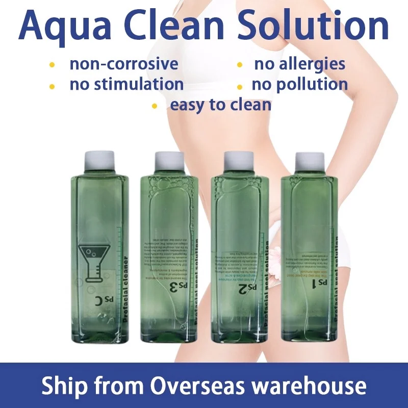 

Aqua Clean Solution Peel Concentrated 500Ml Per Bottle Hydra Facial Serum For Normal Skin Care